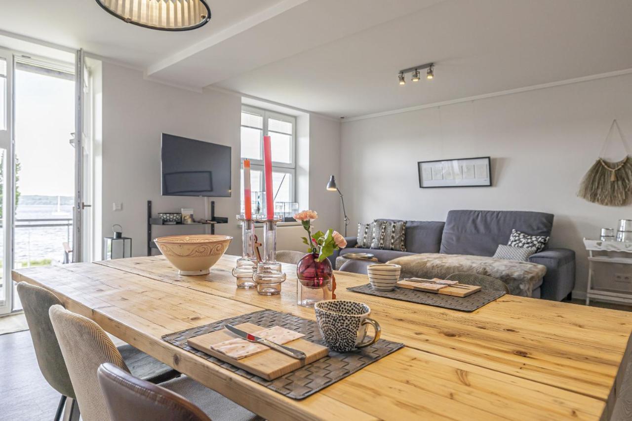 Fewo1846 - Meerfreiraum - Elegante 2-Zimmer-Wohnung Mit Balkon Und Meerblick Flensburg Kültér fotó
